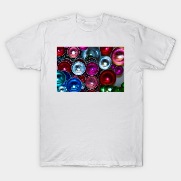 Coloured Metal Coated Cups T-Shirt by arc1